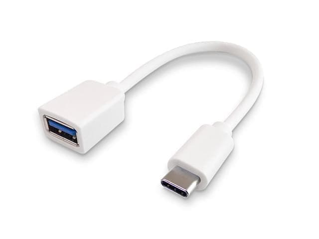 Cable USB 3.1 tipo C a USB 3.0 AF de 0.15m · Nisuta