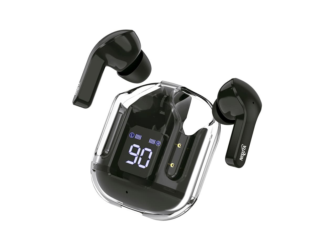 Auricular Bluetooth Earbuds con cajita recargable · Nisuta