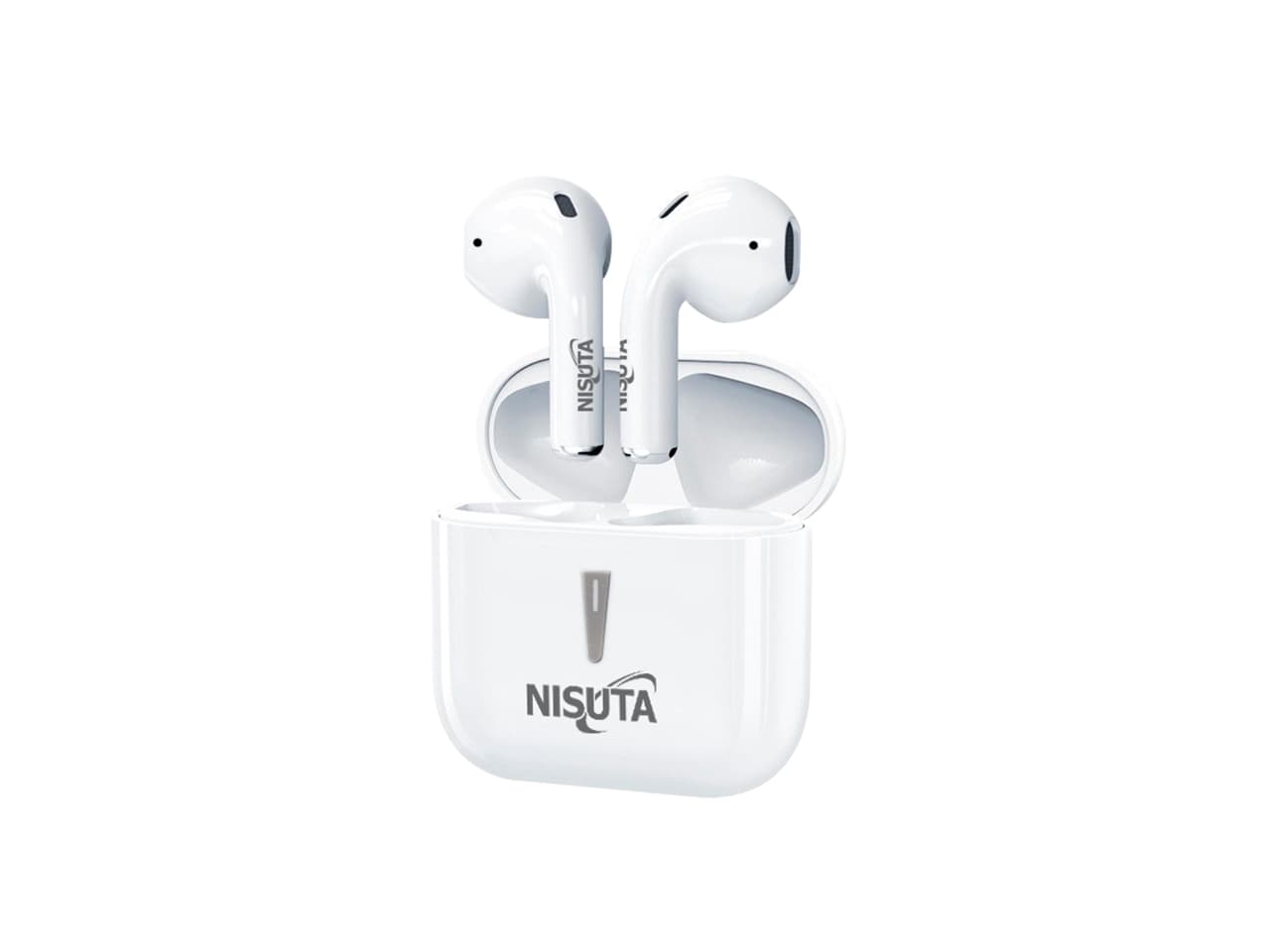 Auricular Bluetooth Earbuds con cajita recargable · Nisuta