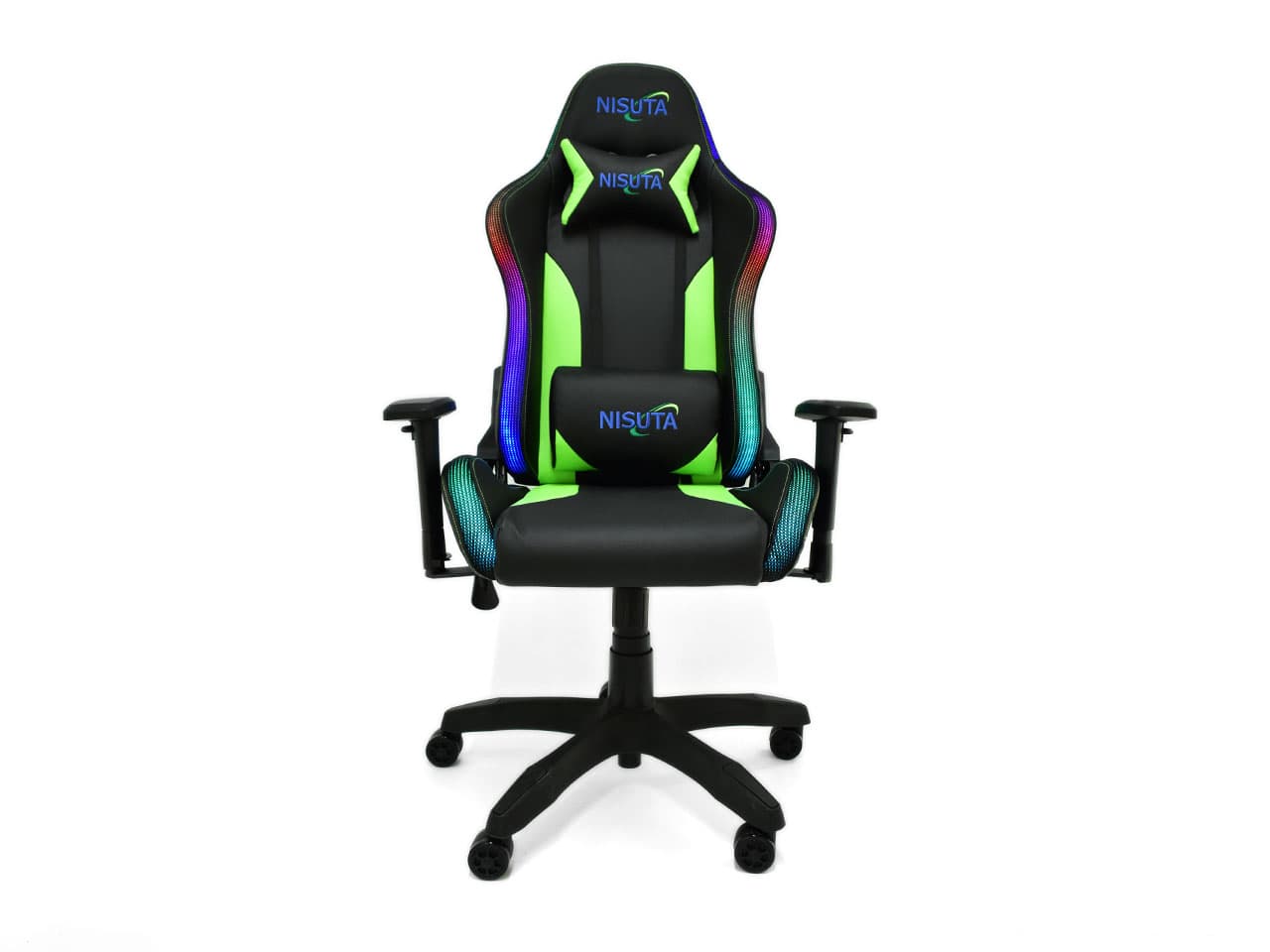 Butaca Gaming con leds RGB · Nisuta