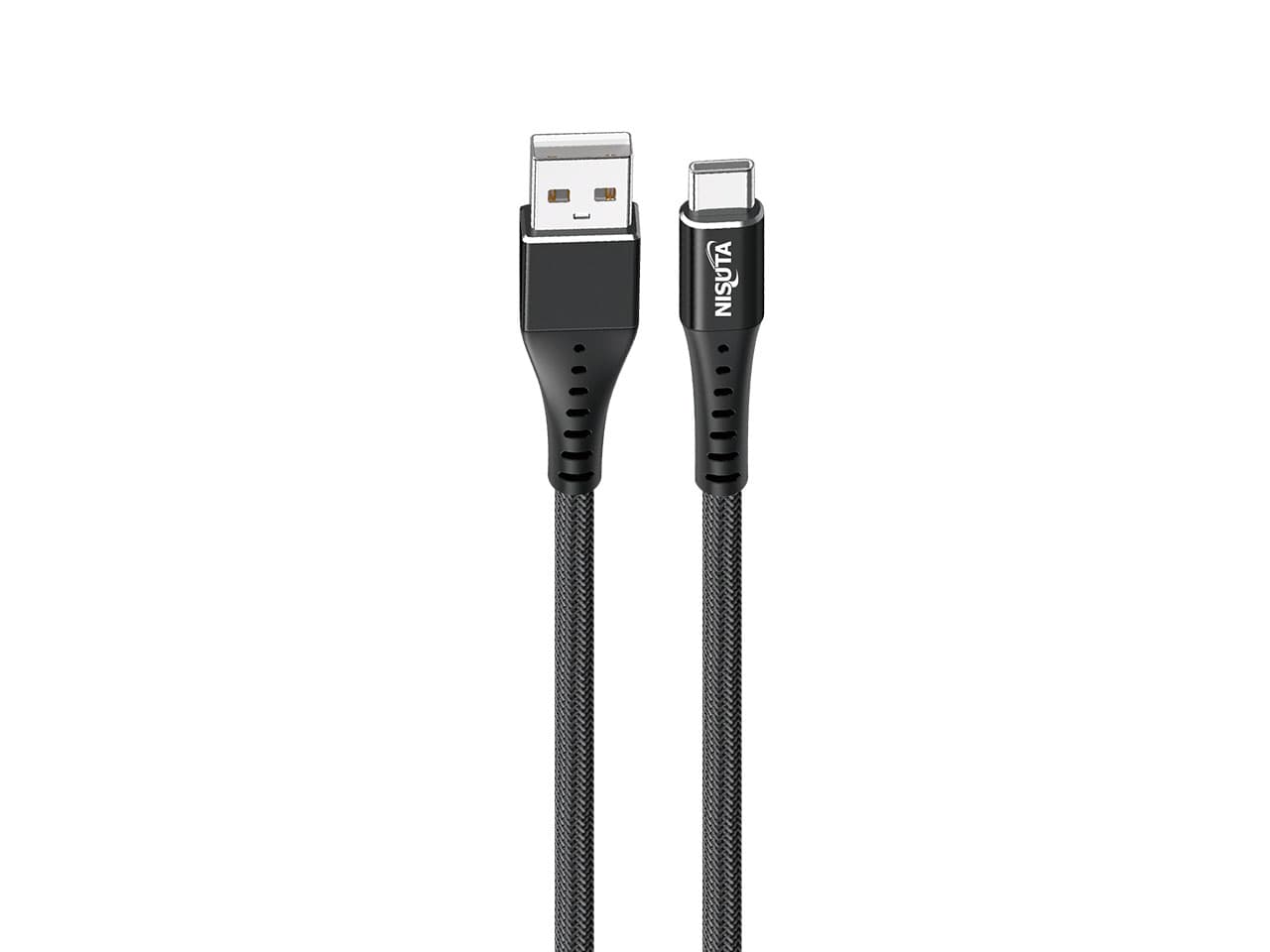 Cable USB AM a C mallado de 1m · Nisuta