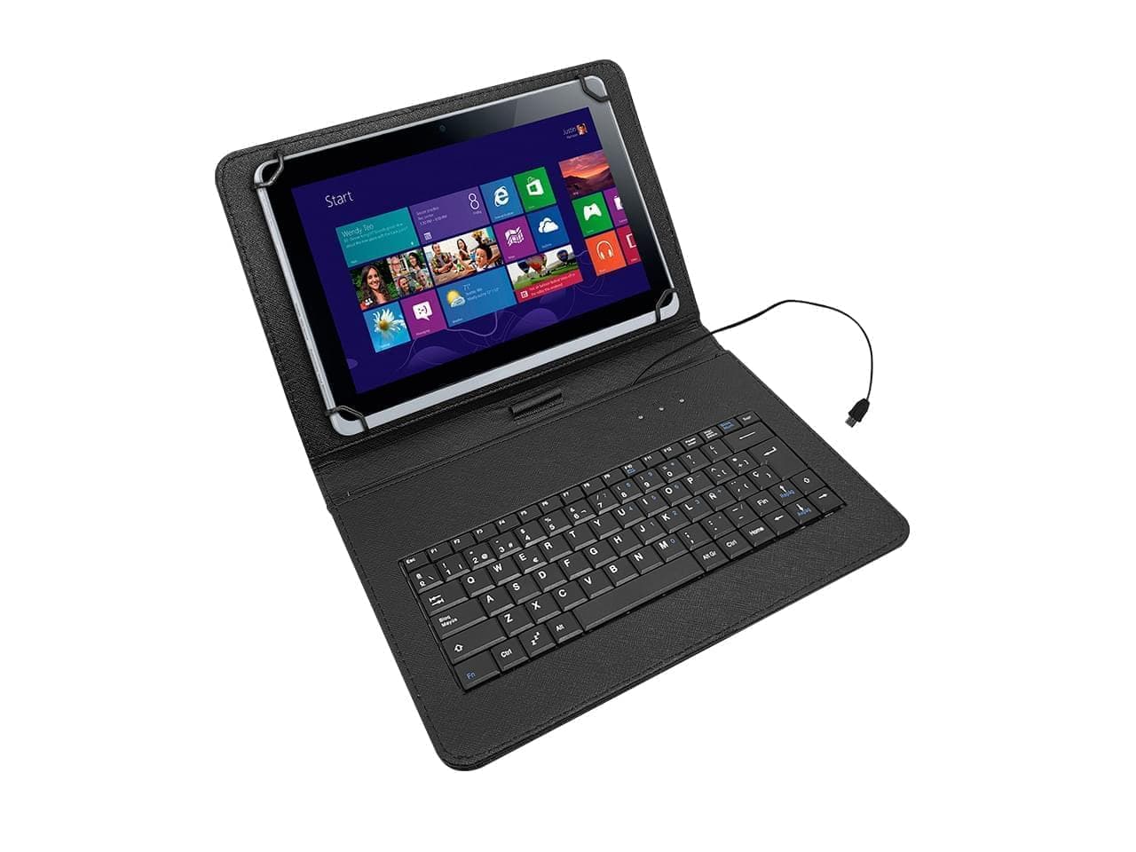 Funda para tablet 9"-10" con teclado · Nisuta