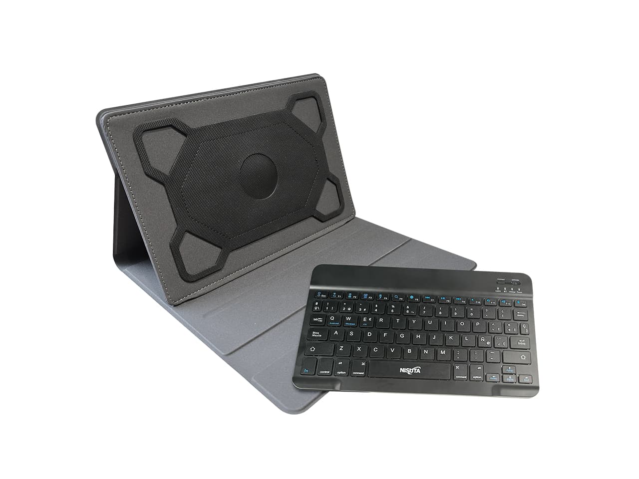 Funda para tablet 9"- 10.1" con teclado bluetooth · Nisuta