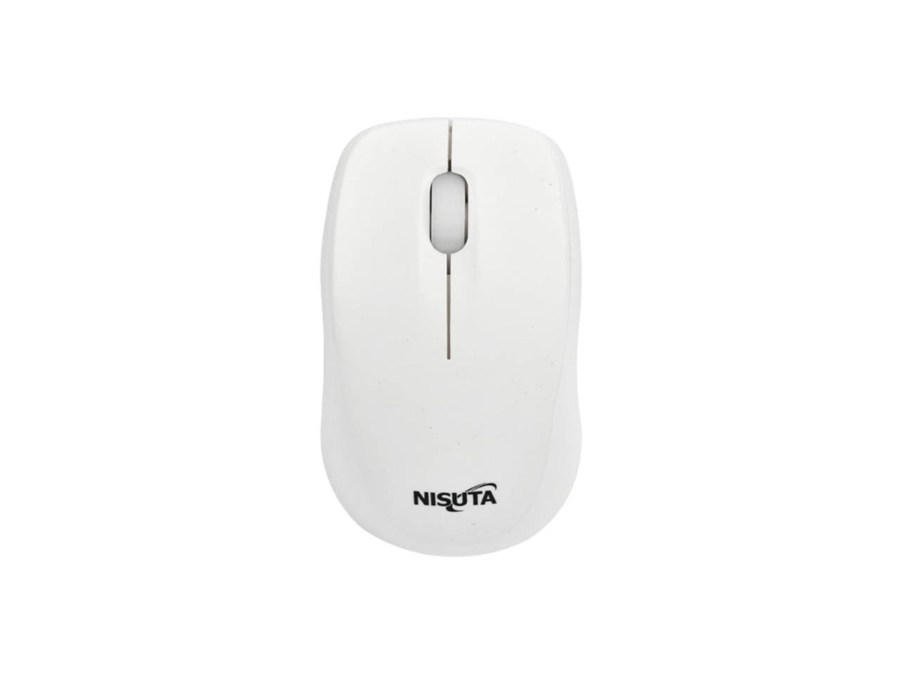 Mouse mini inalámbrico 1600 DPI blanco · Nisuta