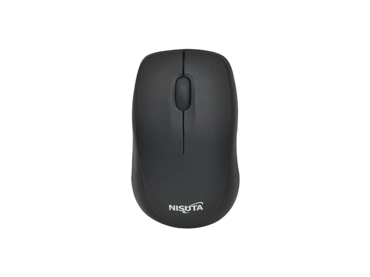 Mouse mini inalámbrico 1600 DPI negro · Nisuta