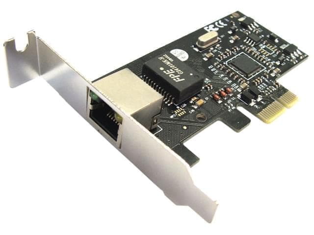 Placa de red PCI Express low profile 10/100/1000Mbps - Imagen 1