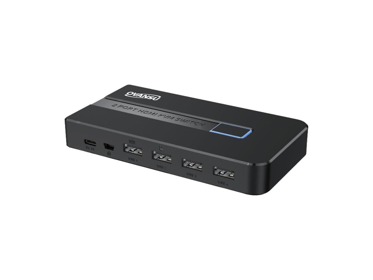 Switch KVM de 2 puertos USB y HDMI · Nisuta