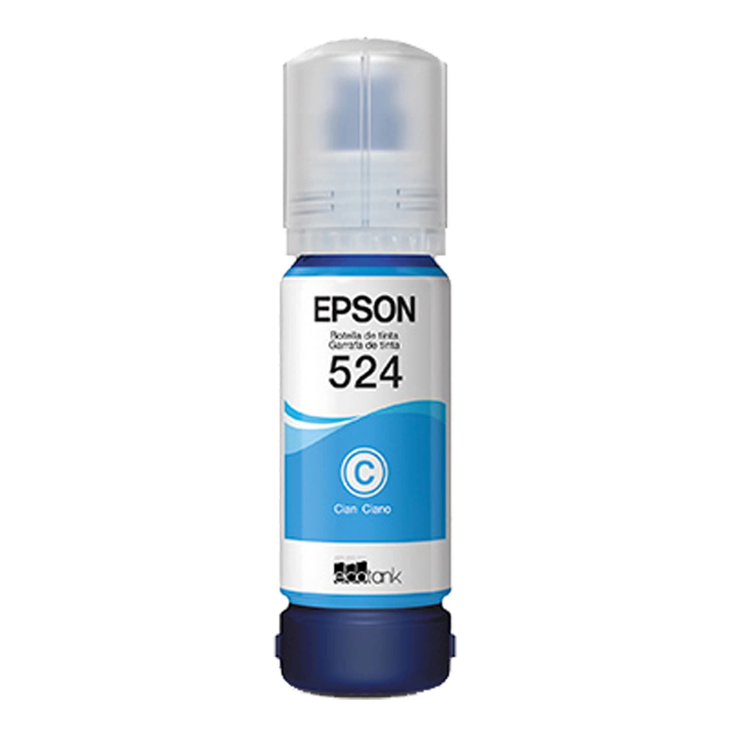 Botella de Tinta Epson 524 cian · Epson