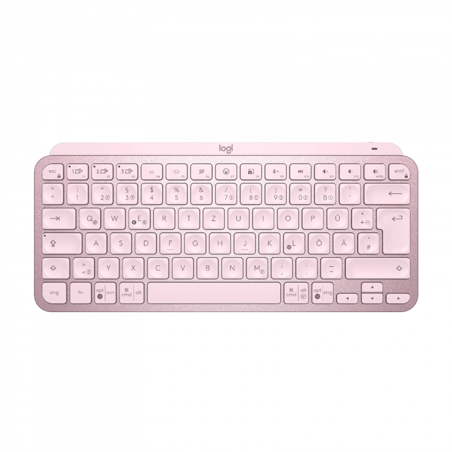 Teclado Inalámbrico LOGITECH MX Keys Mini Rosa · Logitech
