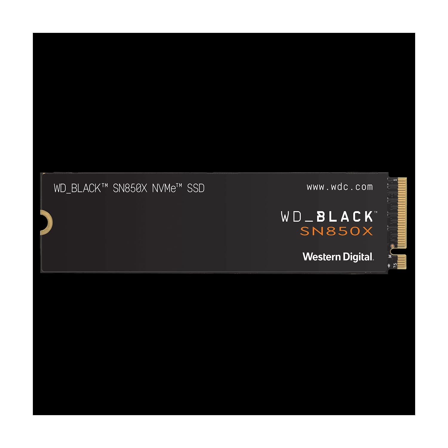 Disco Interno SSD WD Black SN850X 2TB M.2 2280 NVMe PCIe 4.0 7300Mb/s C/Disipador · WD