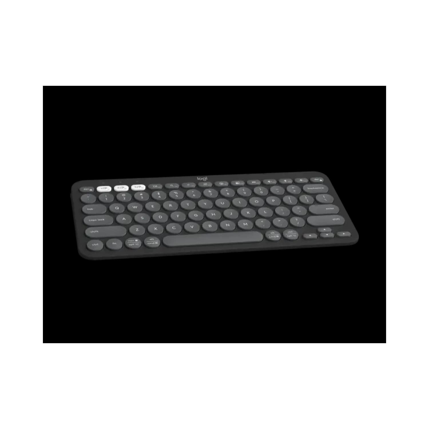 Teclado Inalámbrico Logitech Pebble 2 K380 Negro · Logitech