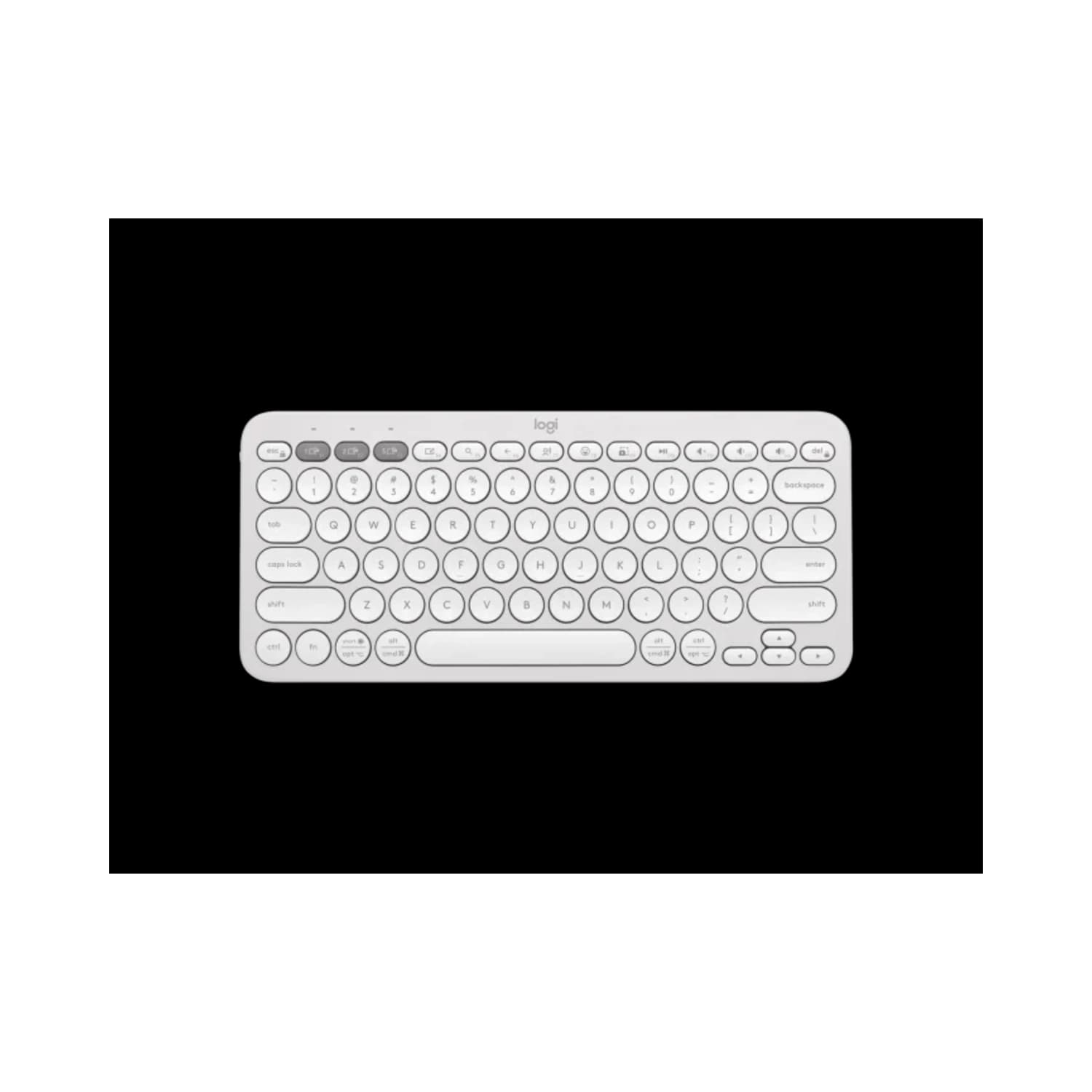 Teclado Inalámbrico Logitech Pebble 2 K380 Blanco · Logitech