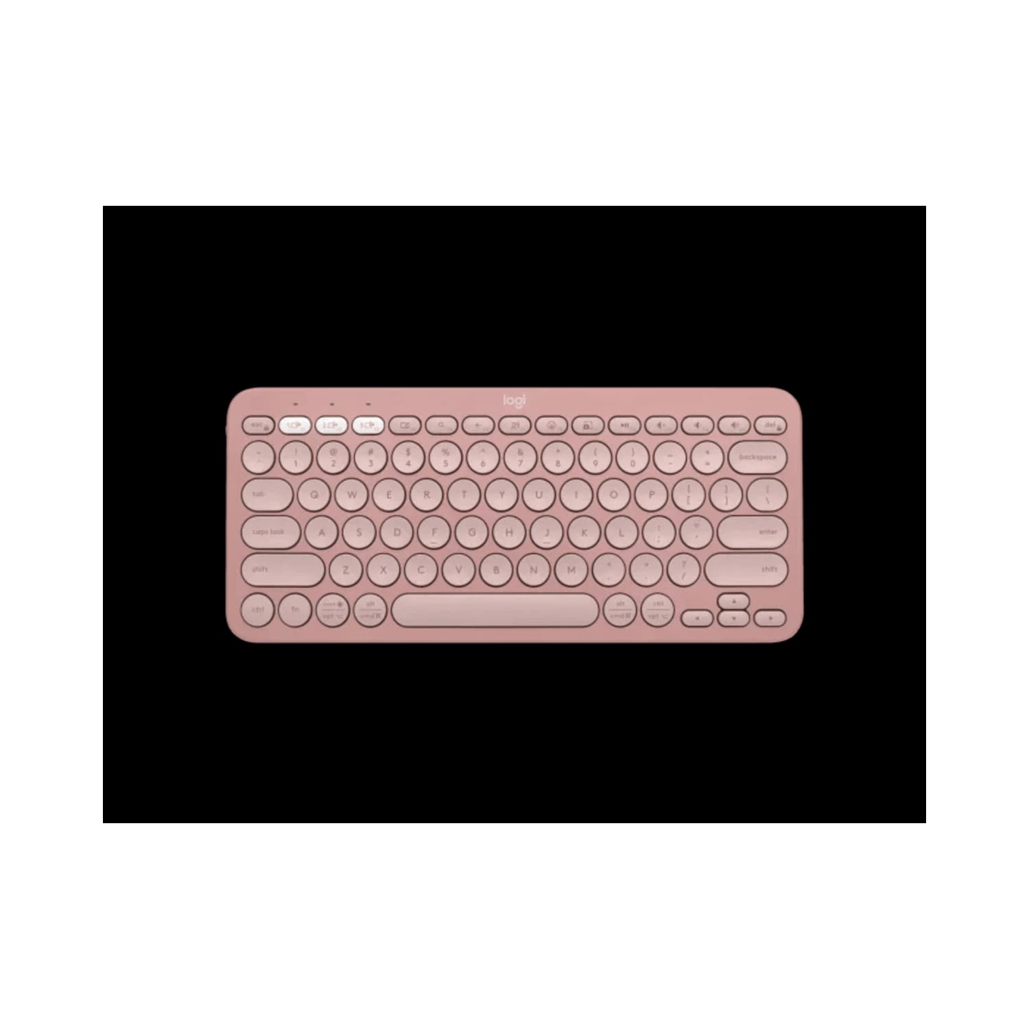Teclado Inalámbrico Logitech Pebble 2 K380 Rosa · Logitech