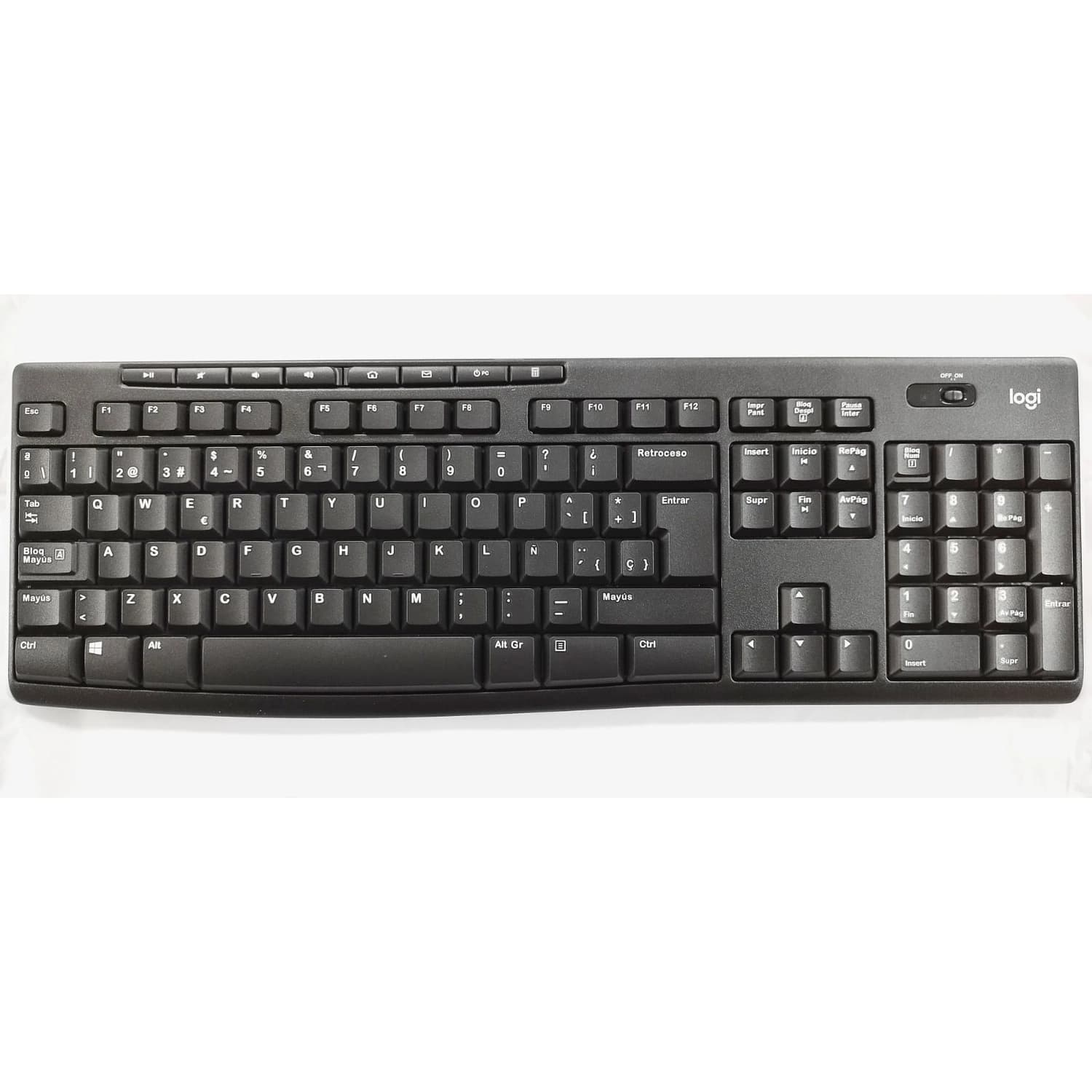 Teclado Inalámbrico Logitech K270 Español · Logitech