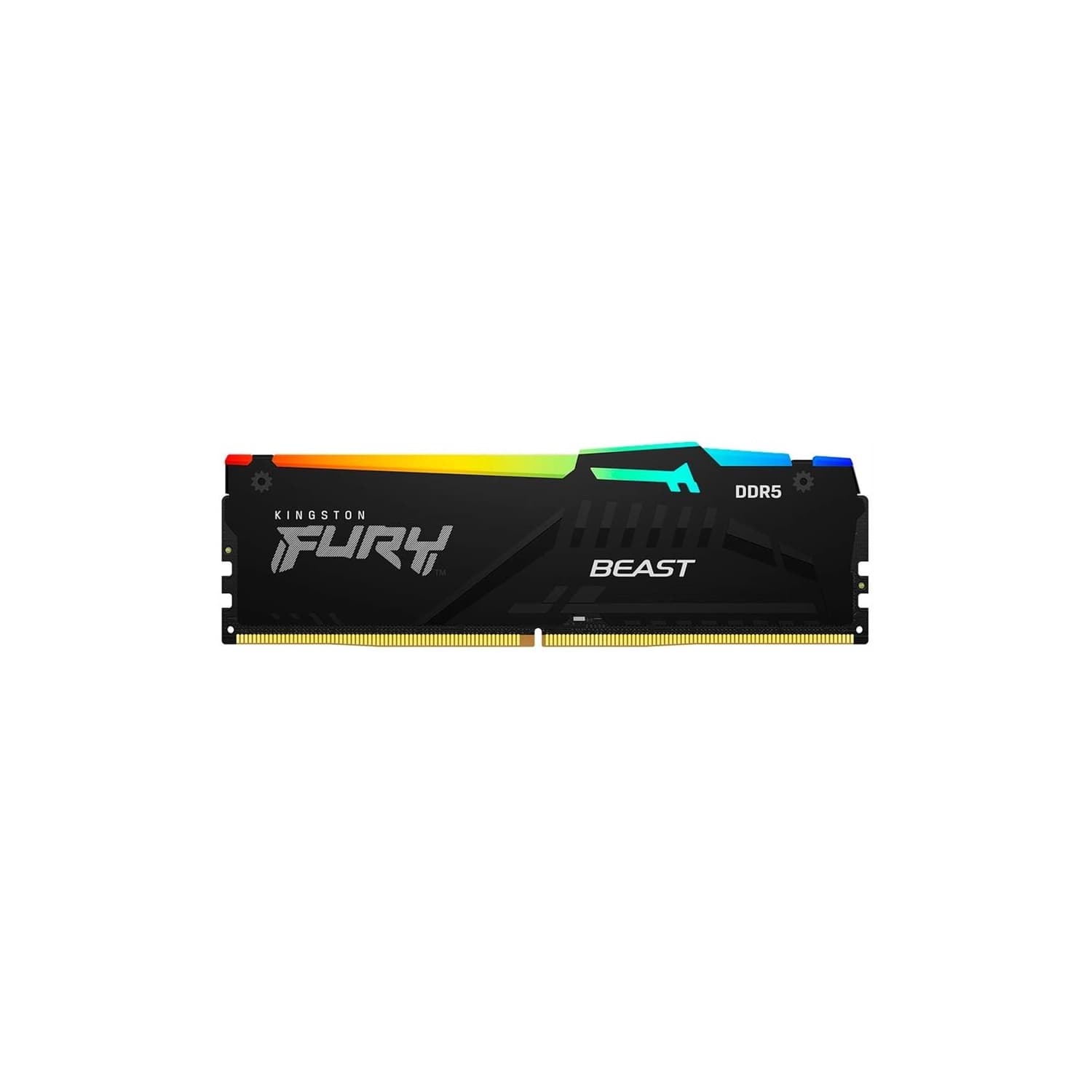 Memoria PC Fury DDR5 32GB 5600 Beast RGB Negra · Kingston
