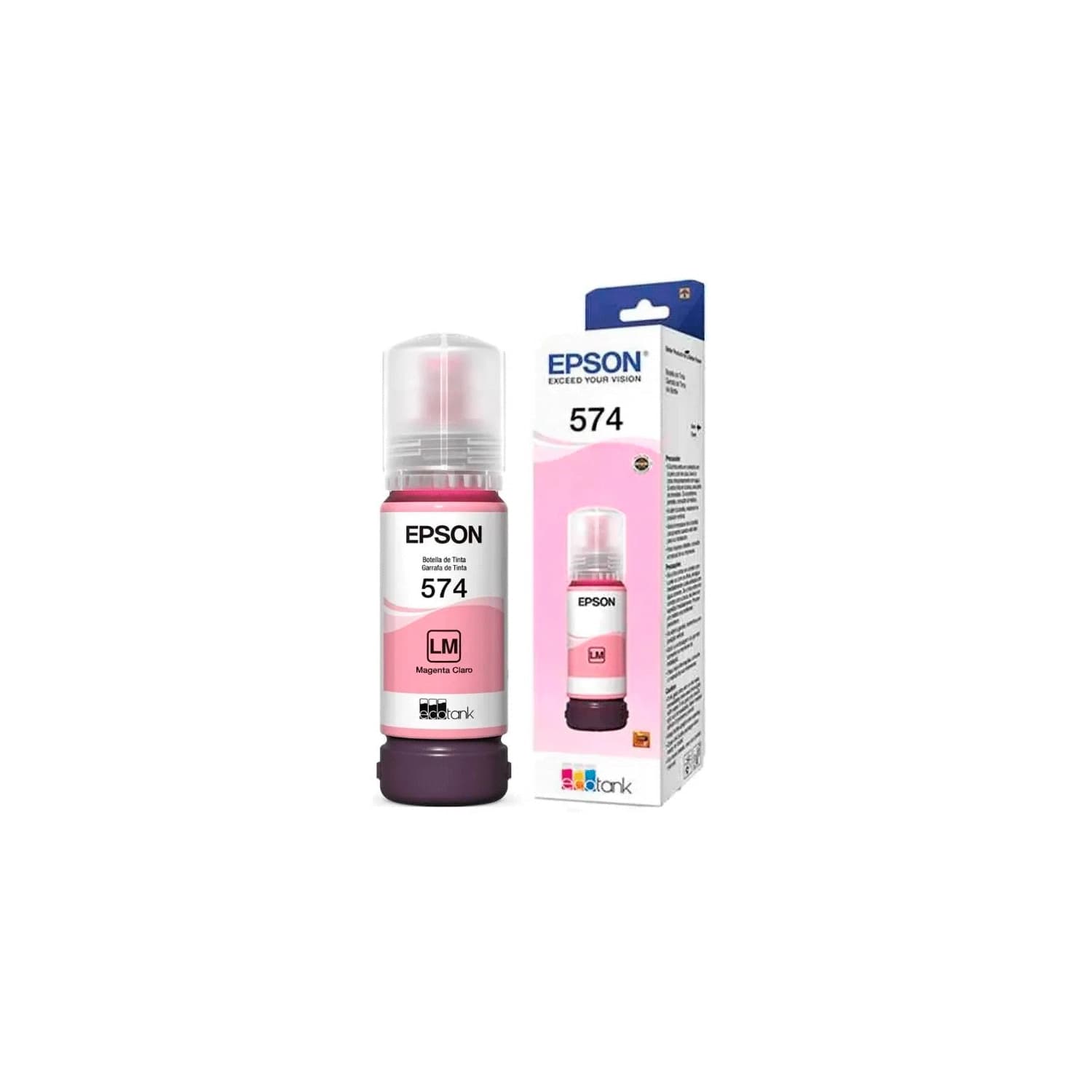 Botella de Tinta Epson 574 Magenta claro · Epson