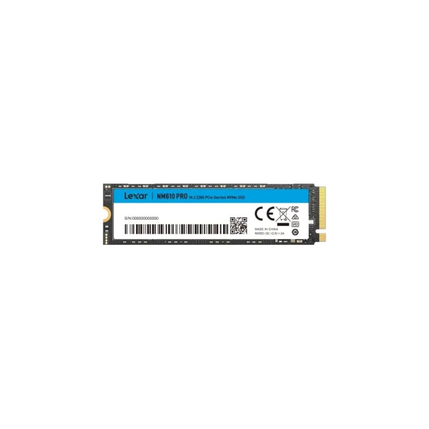 Disco Interno SSD LEXAR NM610 PRO 500GB M.2 NVMe · LEXAR