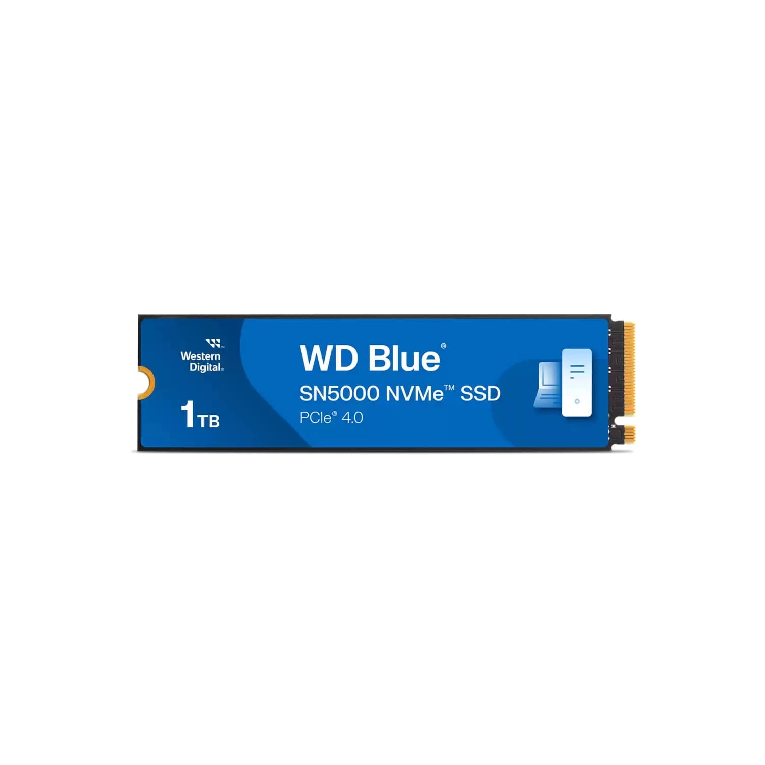 Disco Interno SSD WD Blue SN5000 1TB M.2 2280 NVME PCIe 4.0 5150MB/s · WD