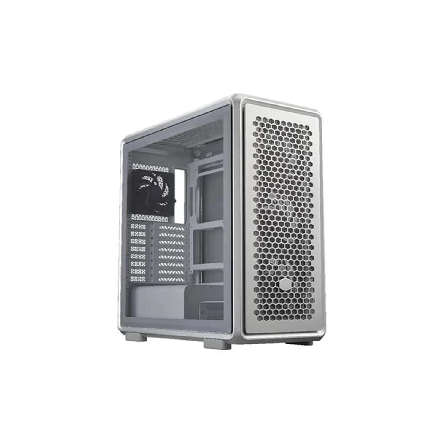 Gabinete Cooler Master MasterFrame 600 4 Fans Sickleflow Aluminio Modular Silver s/fuente · CoolerMaster
