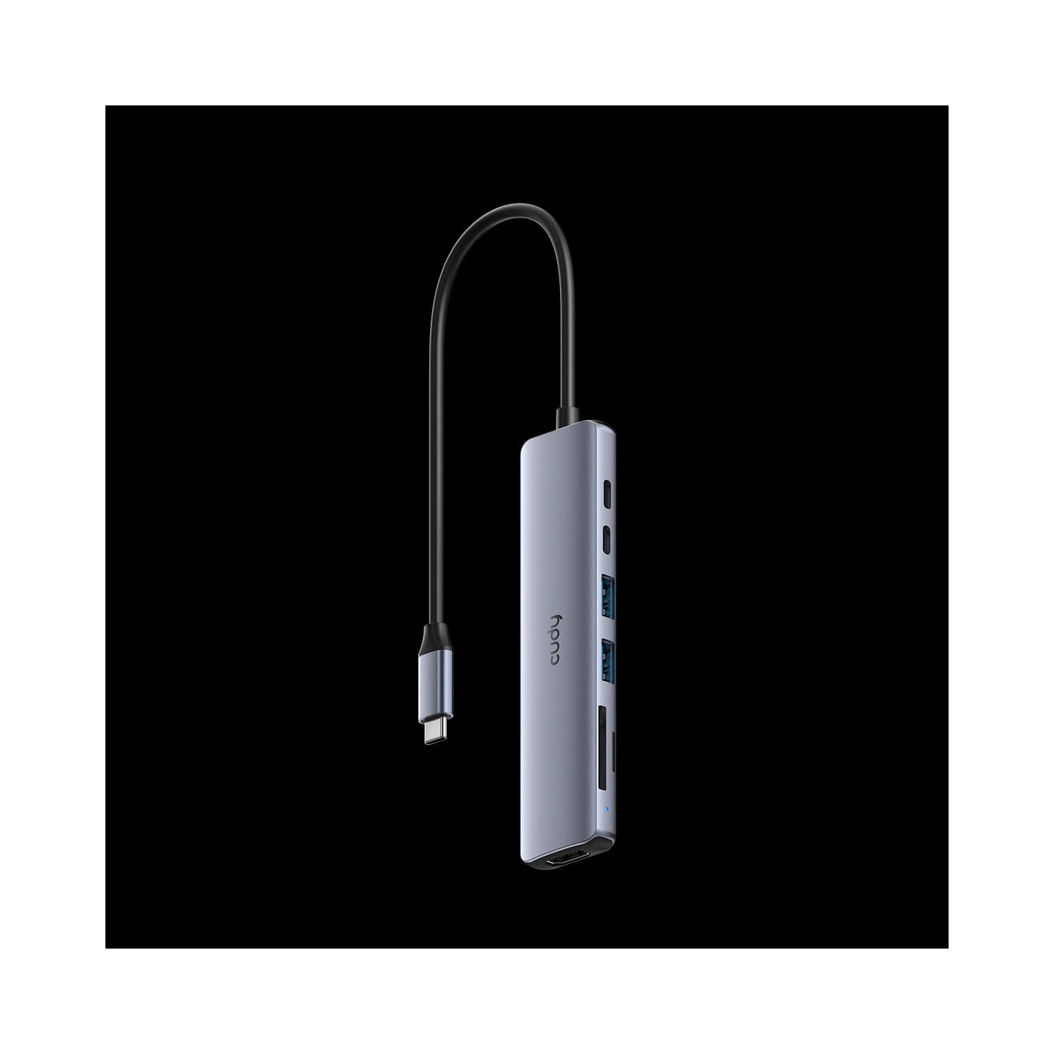 Hub Cudy 7 en 1 USB-C · CUDY