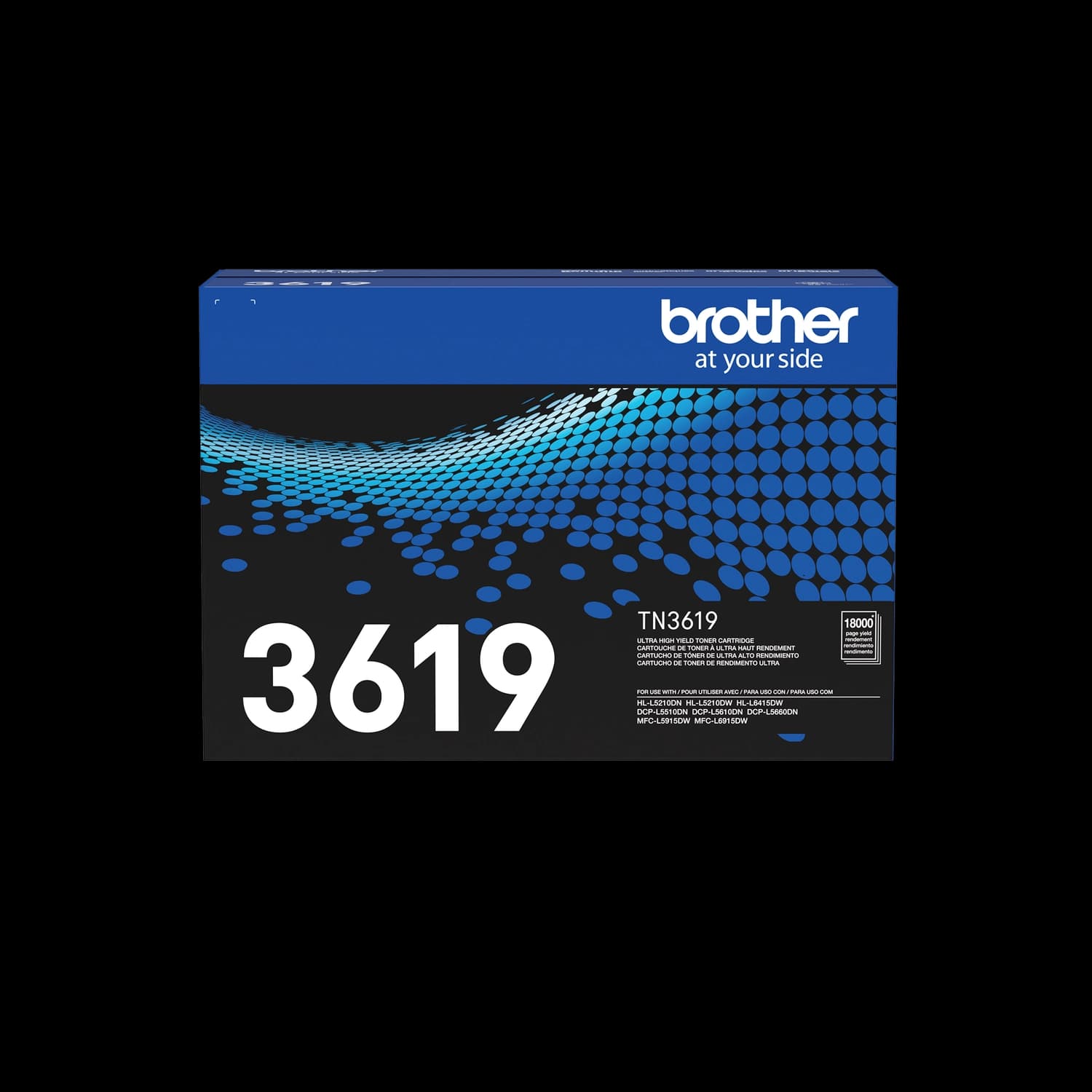 Tóner Brother TN3619 Negro · BROTHER