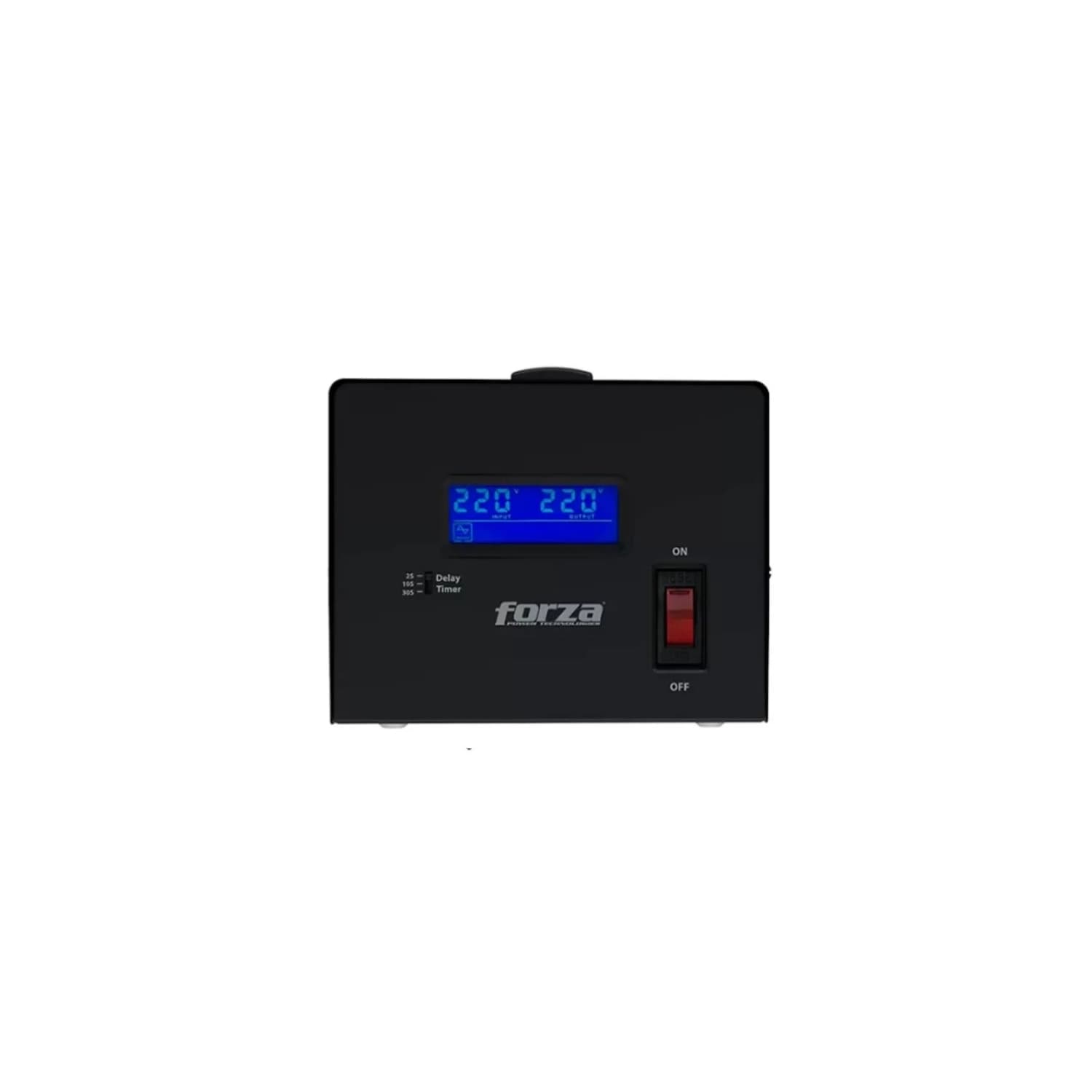 Estabilizador Forza FVR-6002 6000VA/3000W (Sin Adaptador) IN-NEMA OUT-NEMA (enchufe USA) · FORZA