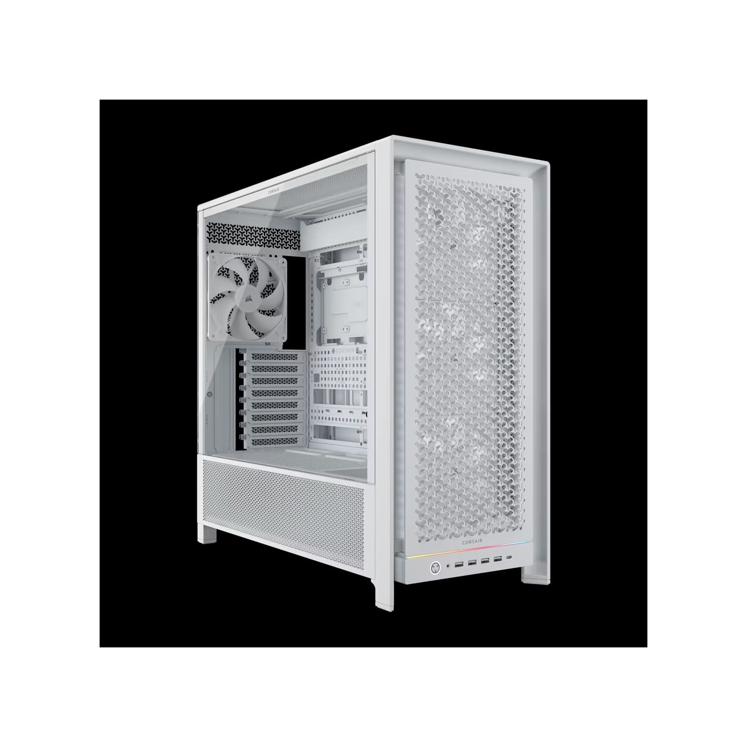 Gabinete CORSAIR FRAME 5000D RS Mid Tower Aire Elevado Blanco · Corsair
