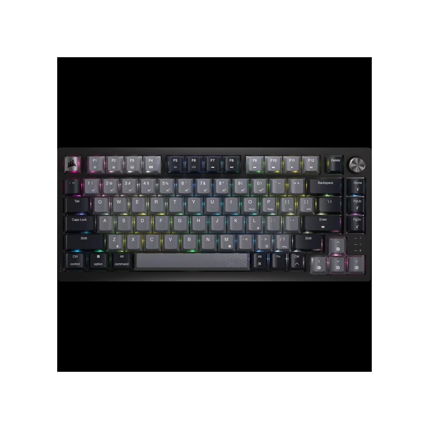 Teclado gamer mecanico CORSAIR RGB 75 % K65 PLUS WIRELESS · Corsair