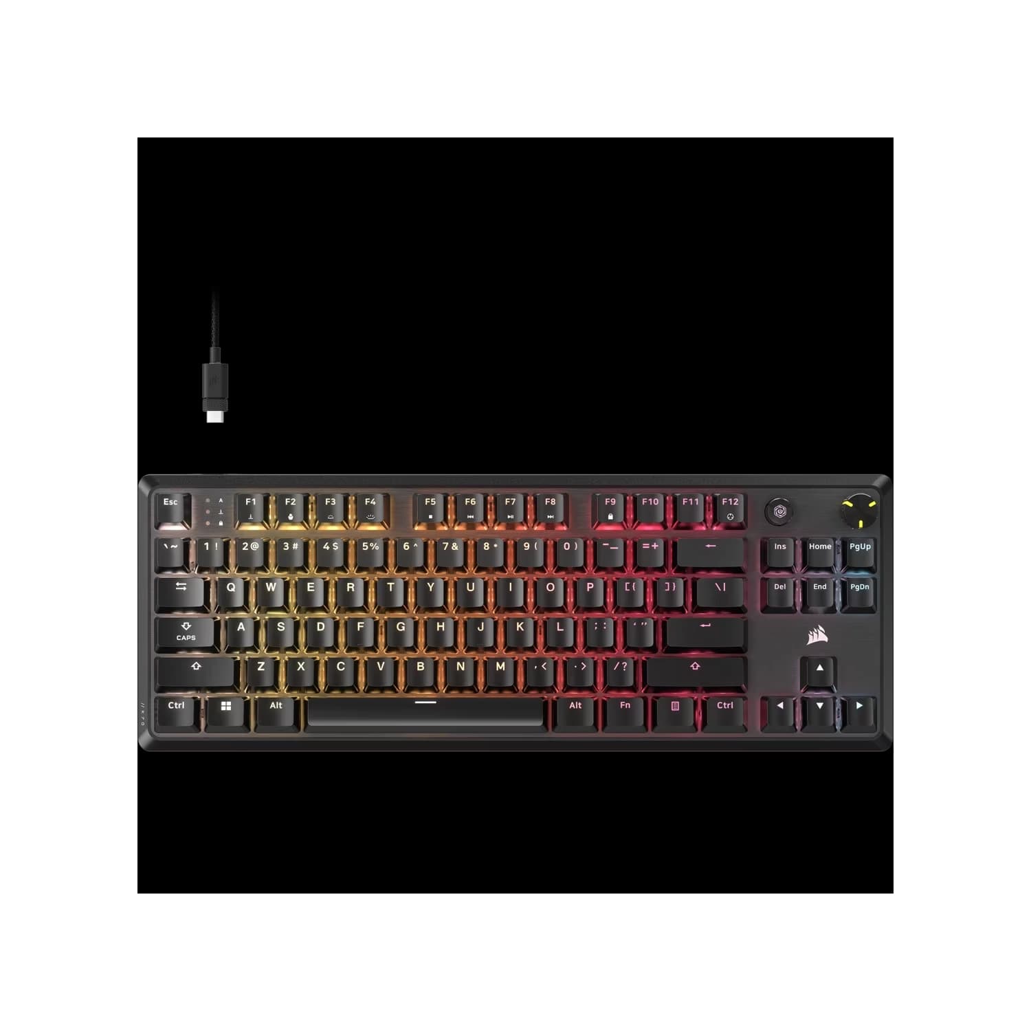 Teclado gamer CORSAIR K70 CORE TKL RGB USB · Corsair