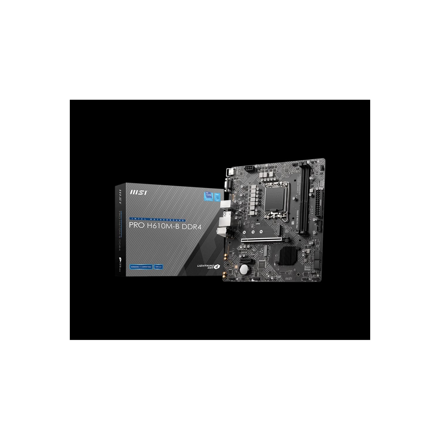 Motherboard MSI PRO H610M-B LGA 1700 DDR5 · MSI