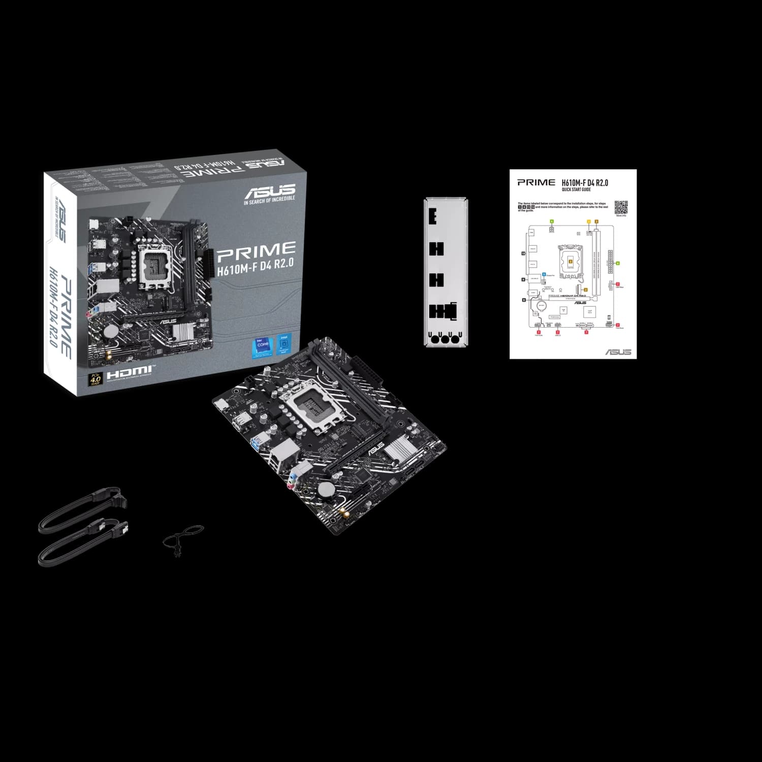 Motherboard ASUS PRIME H610M-F D4 R2.0 LGA 1700 DDR4 · Asus