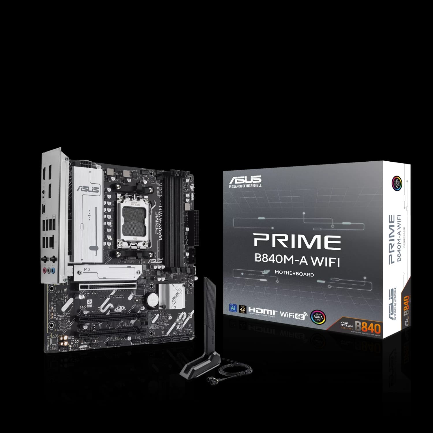 Motherboard ASUS PRIME B840M-A WIFI AM5 DDR5 · Asus