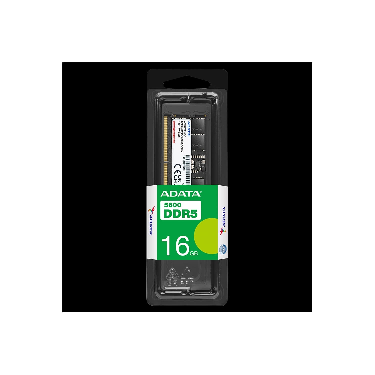 Memoria Ram SODIMM ADATA 16GB DDR5 5600MHz CL46 1.1V · ADATA