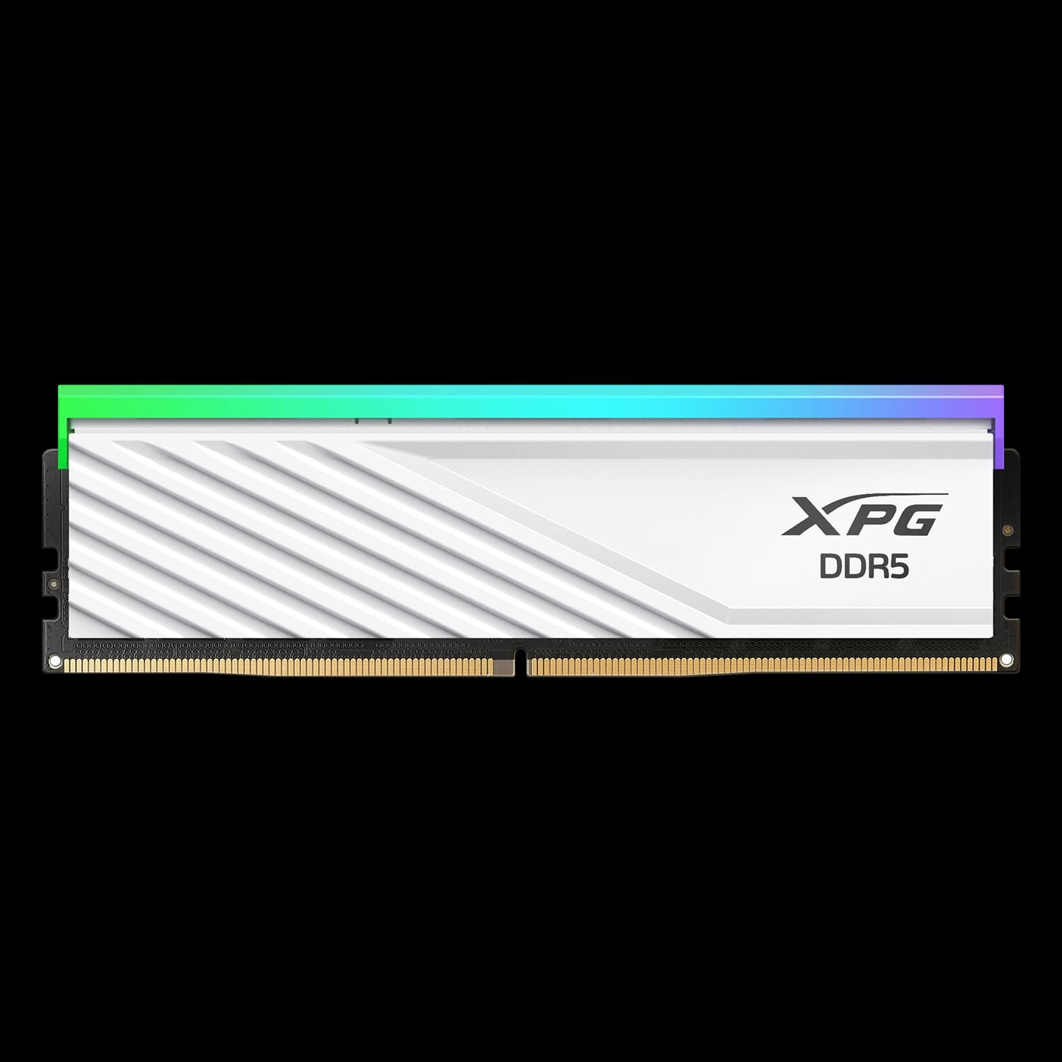 Memoria Ram UDIMM ADATA XPG LANCER BLADE RGB 16GB DDR5 6000 WHITE CL48 1.1V · ADATA