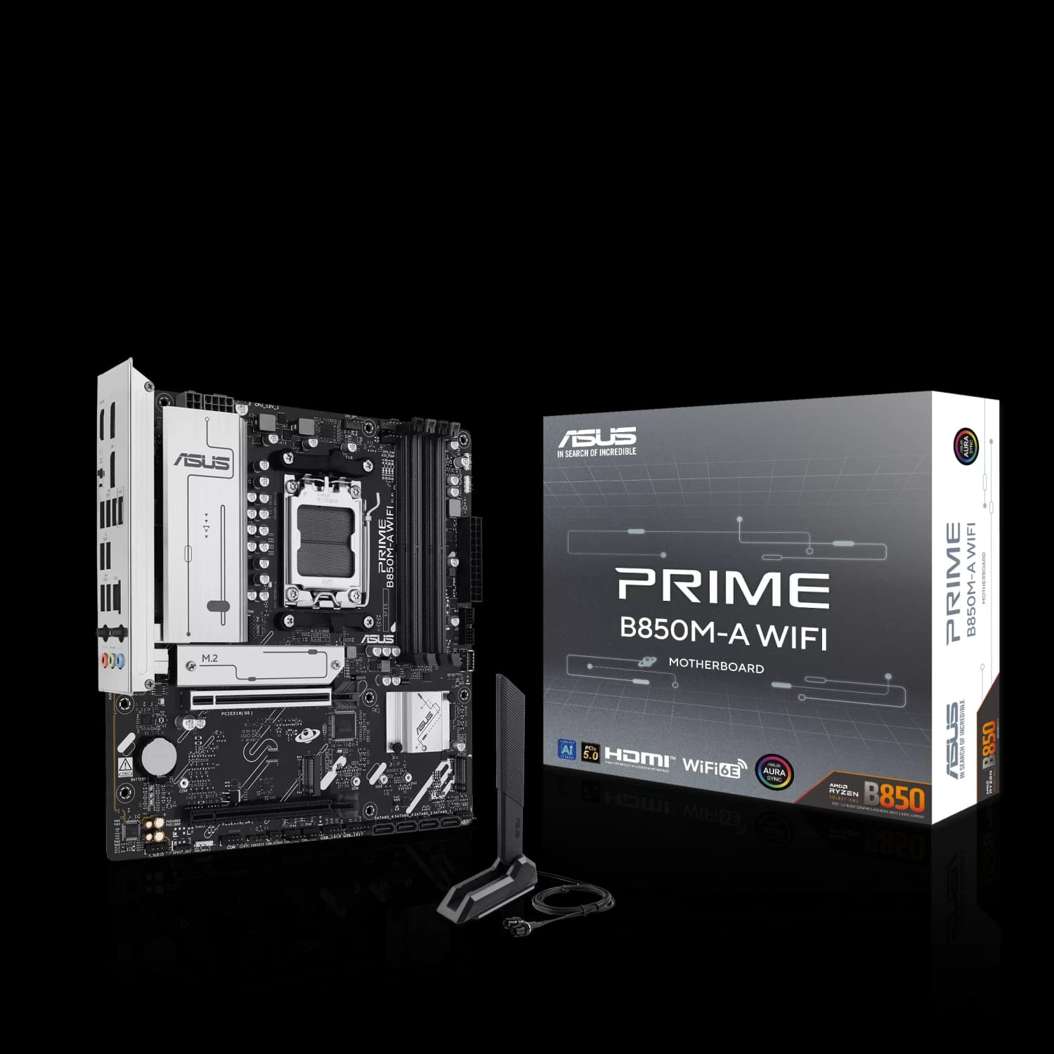 Motherboard ASUS PRIME B850M-A WIFI AM5 DDR5 · Asus