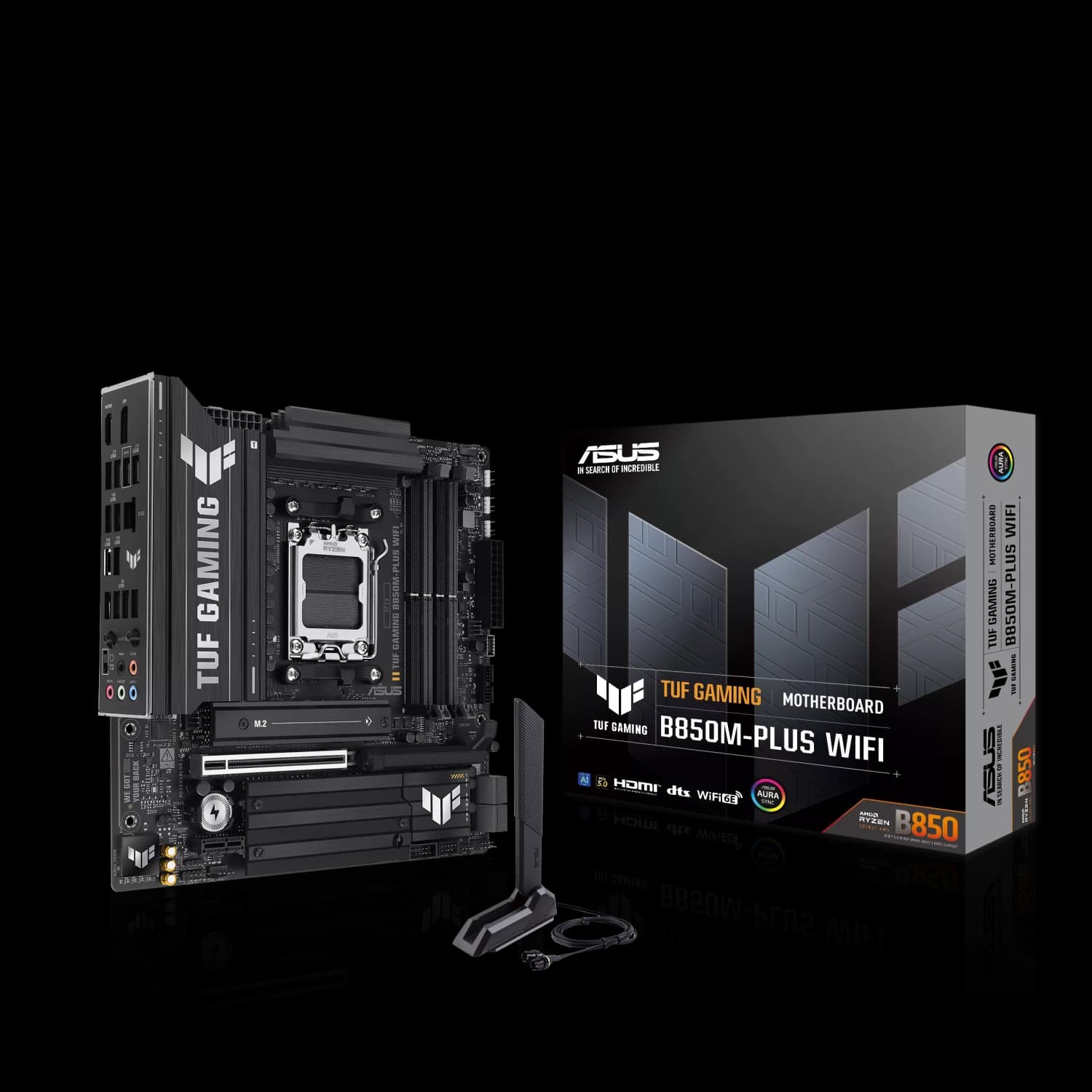 Motherboard ASUS TUF GAMING B850M-PLUS WIFI AM5 D · Asus