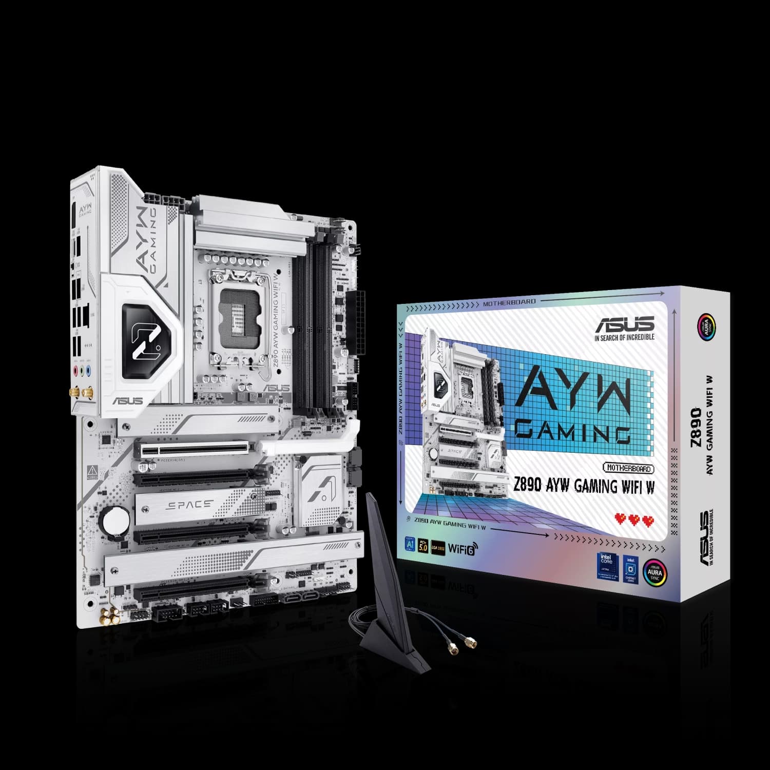 Motherboard ASUS Z890 AYW GAMING WIFI W LGA1851 DDR5 · Asus