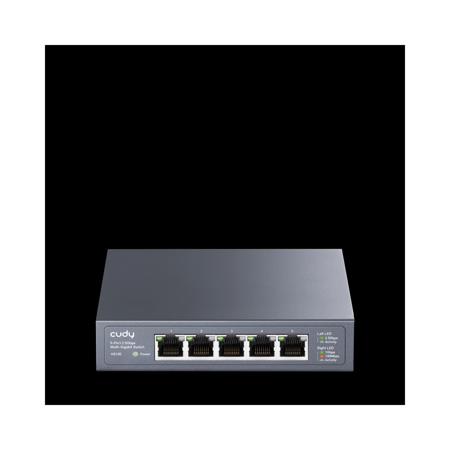 Switch Cudy 5 puertos 2.5Gbps Gigabit · CUDY