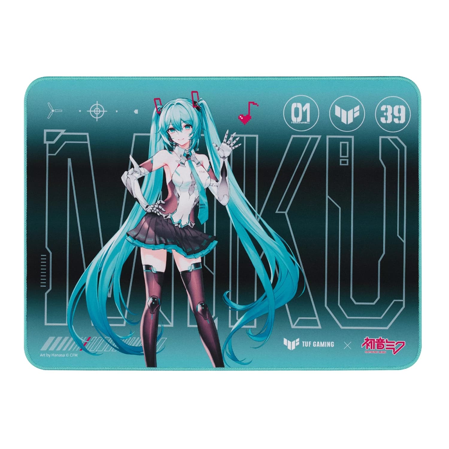 MousePad ASUS NC19 TUF GAMING P1 HATSUNE MIKU EDITION · Asus