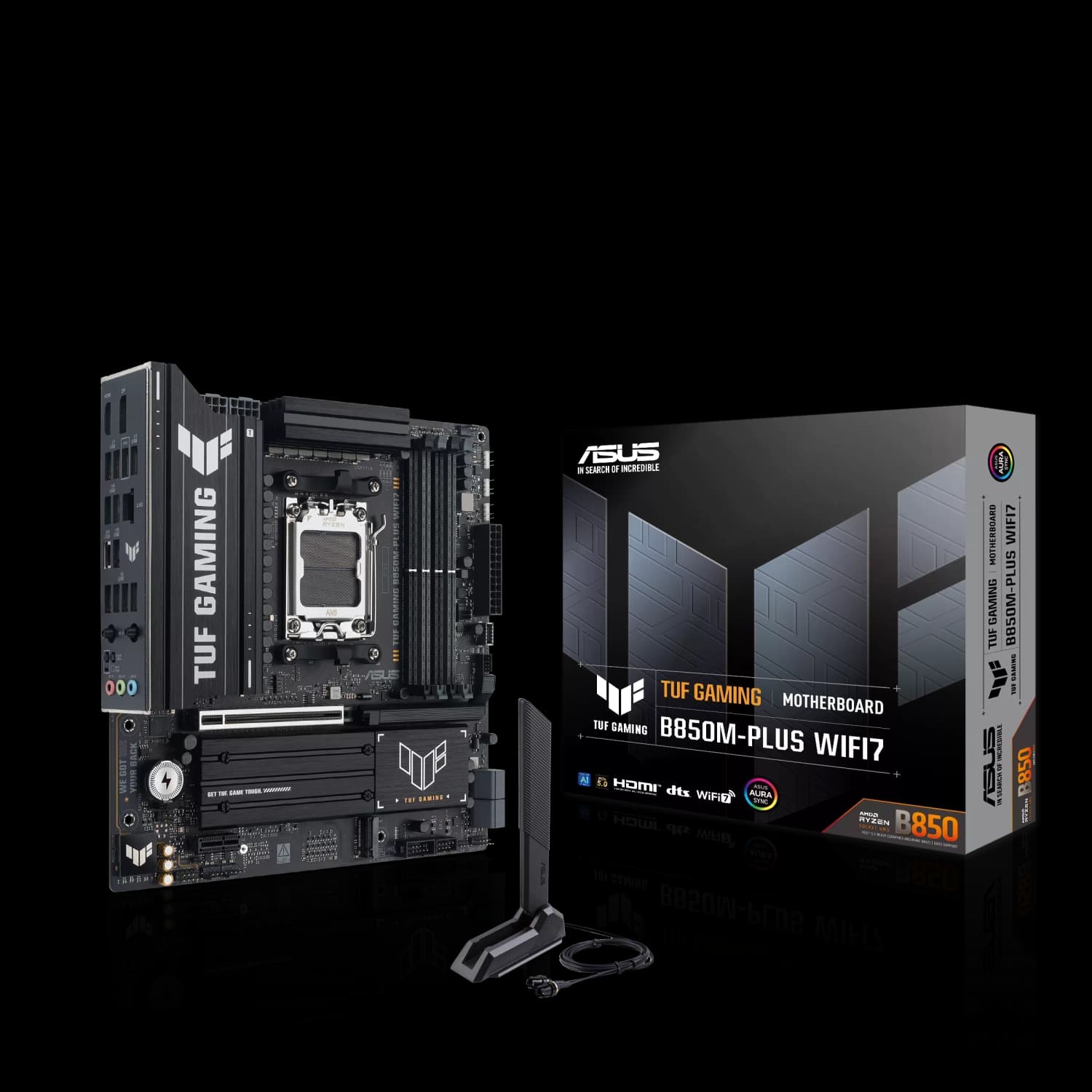 Motherboard ASUS TUF GAMING B850M-PLUS WIFI7 AM5 DDR5 · Asus