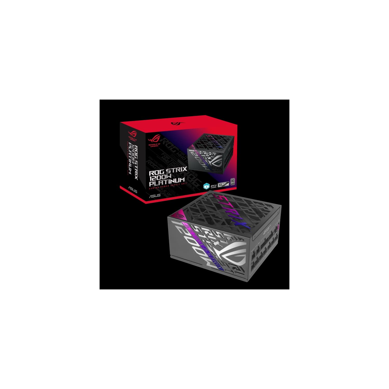 Fuente ASUS ROG-STRIX 1200W PLATINUM GAMING · Asus