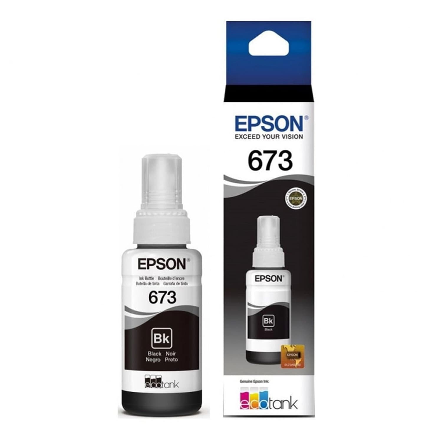 Botella de Tinta Epson 673 Negra · Epson