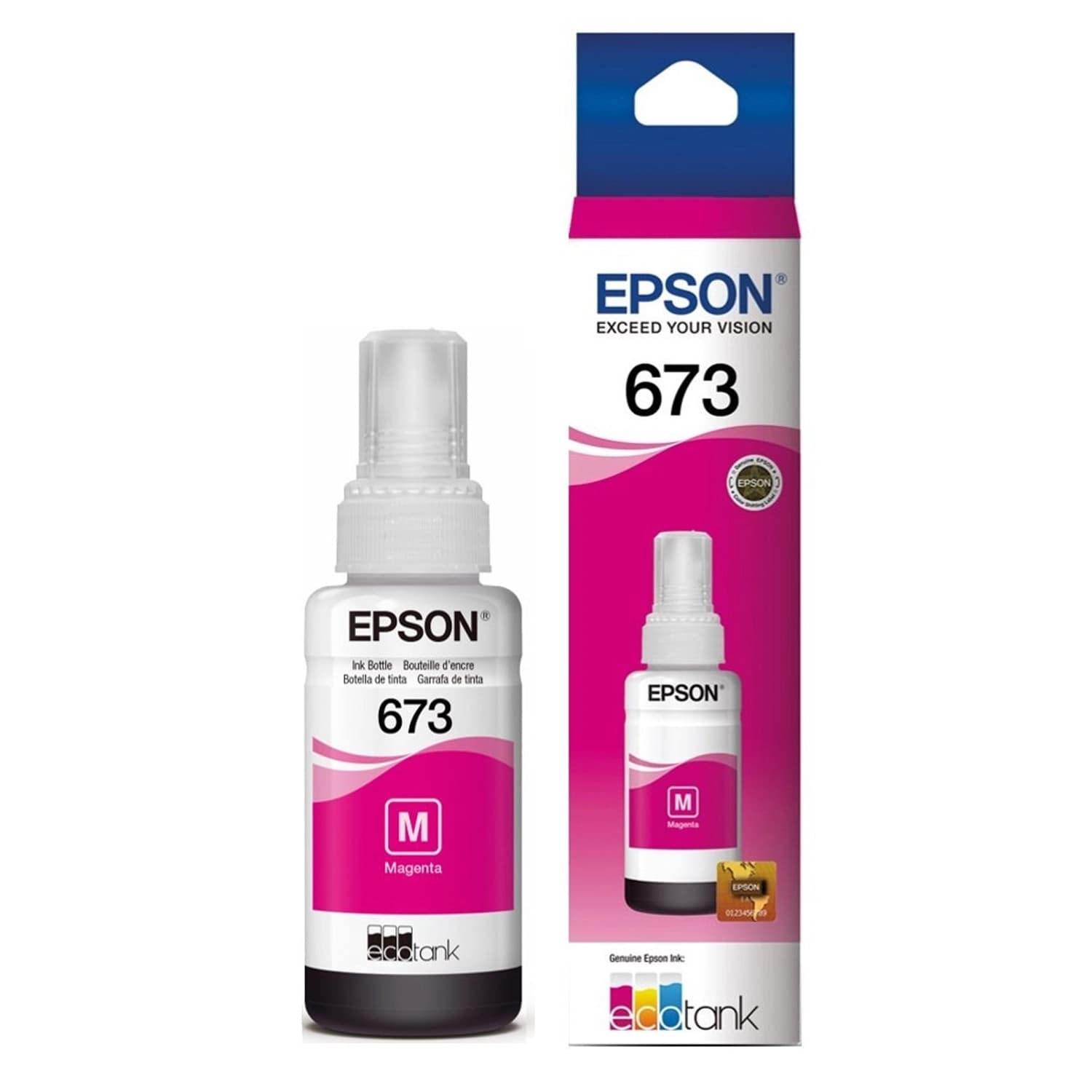 Botella de Tinta Epson 673 Magenta · Epson
