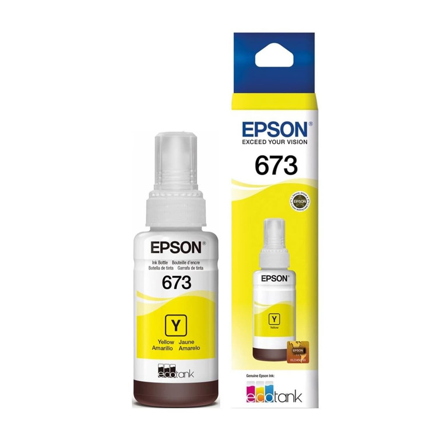 Botella de Tinta Epson 673 Amarilla · Epson