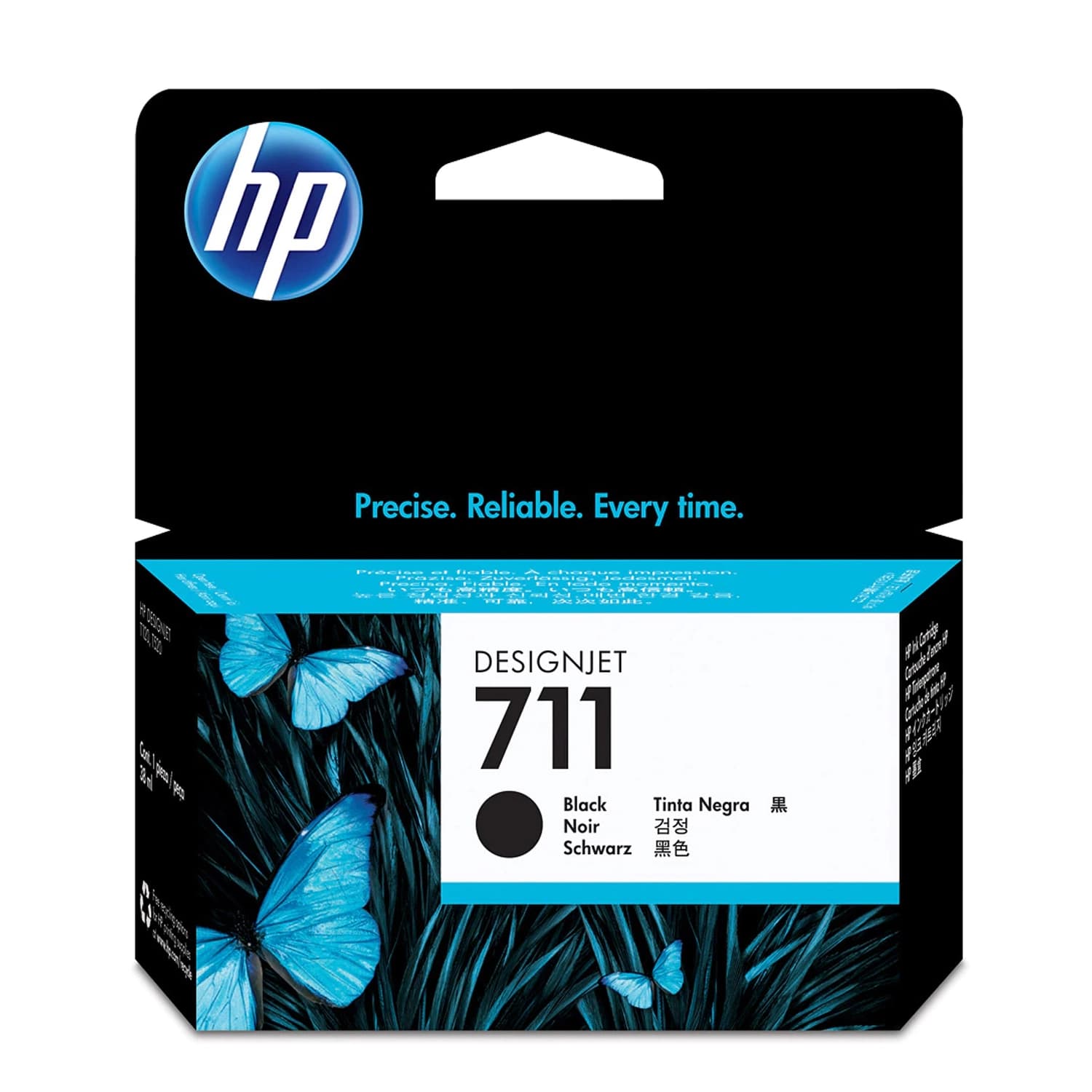 Cartucho de Tinta Plotter HP 711 Negra · HP