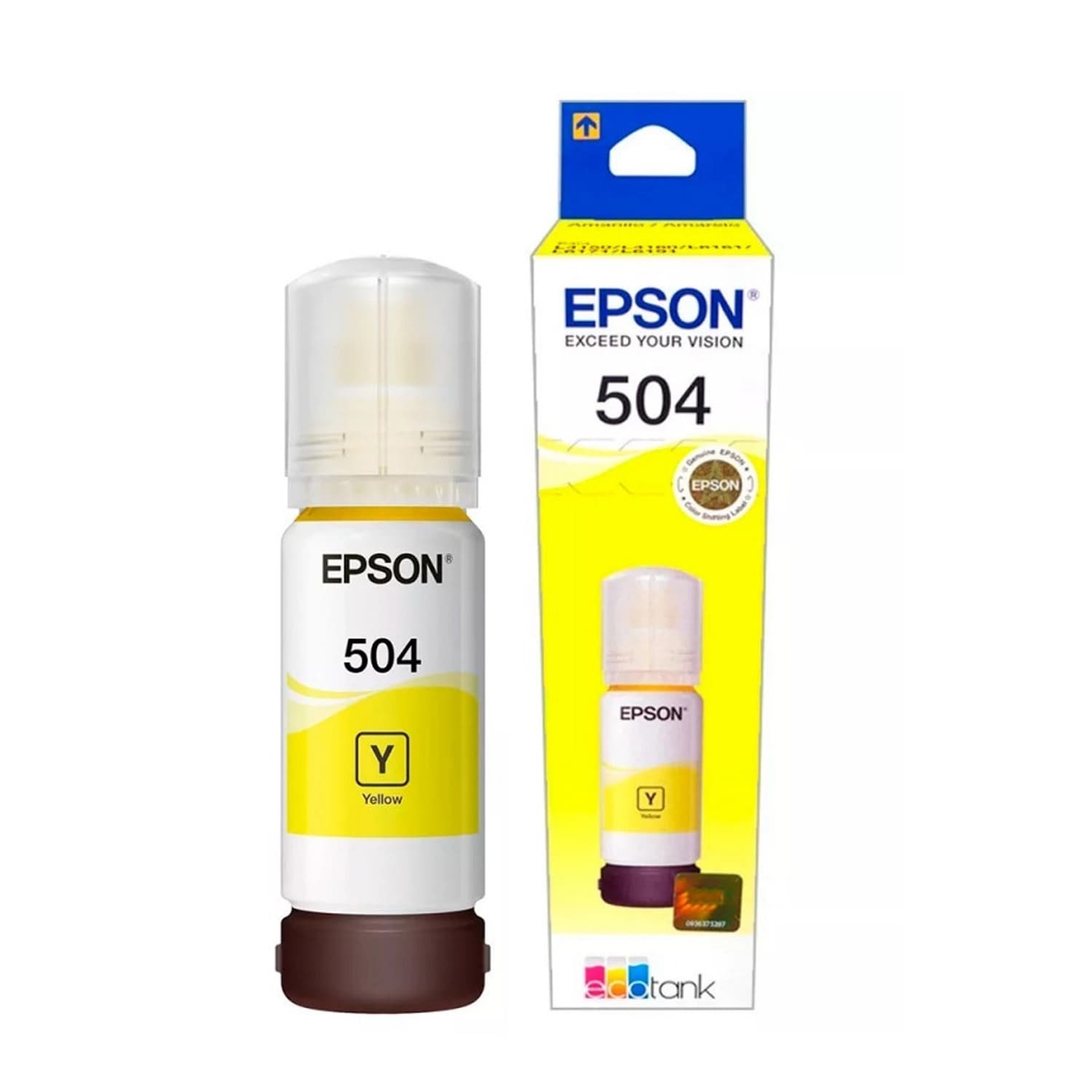 Botella de Tinta Epson 504 Amarilla · Epson