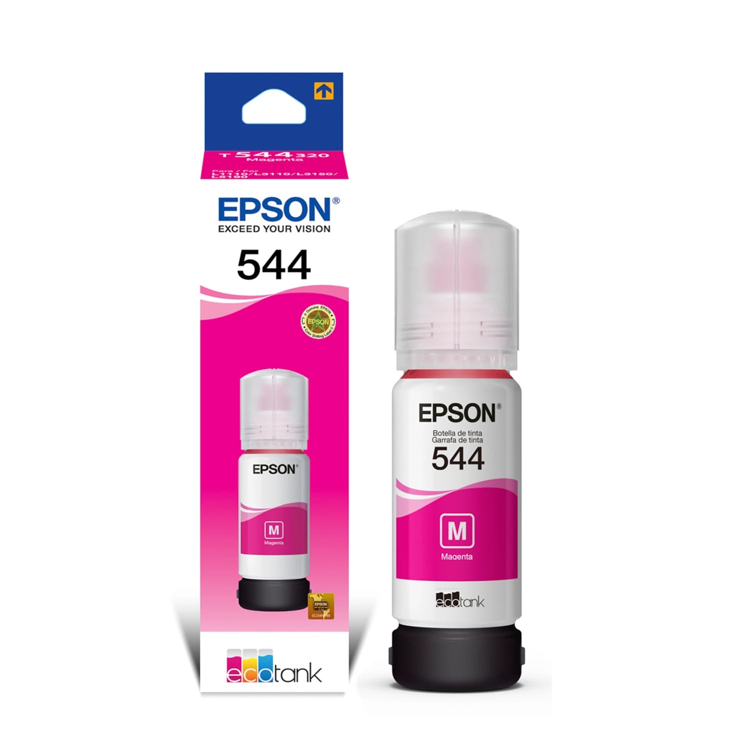 Botella de Tinta Epson 544 Magenta · Epson