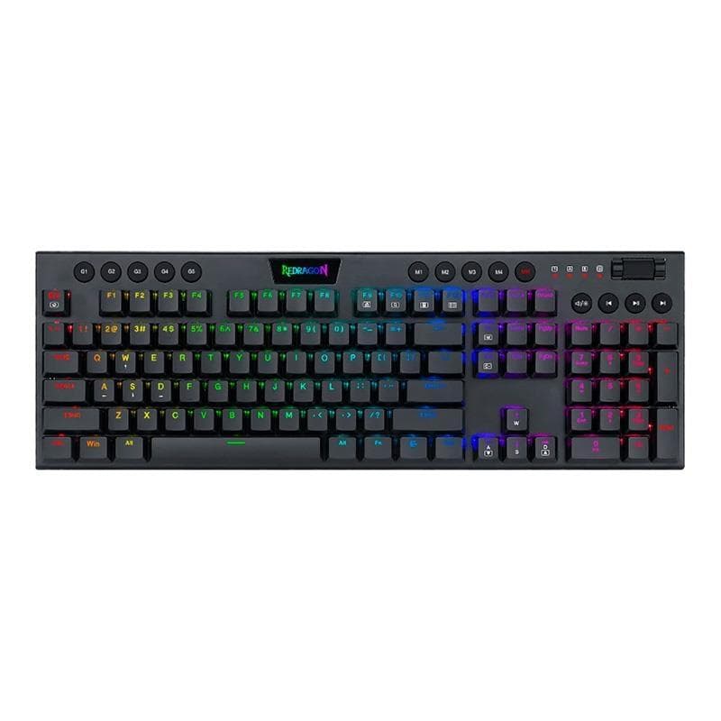 Teclado Mecanico Redragon K619 Horus FS Red Switches - Español · Redragon