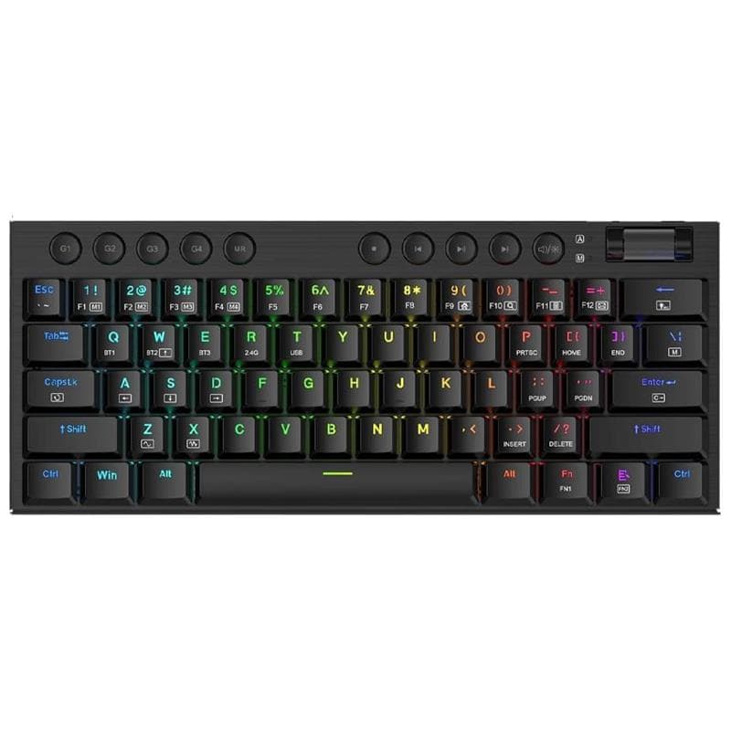 Teclado Mecanico Inalambrico Redragon K632 Horus Mini PRO RGB Red Switches - Ingles · Redragon