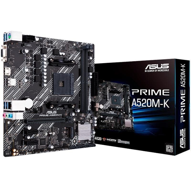Motherboard Asus Prime A520M-K CSM AM4 · Asus